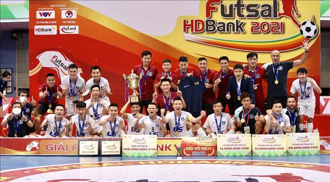 Thái Sơn Nam giữ vững danh hiệu Vô địch quốc gia Futsal HDBank