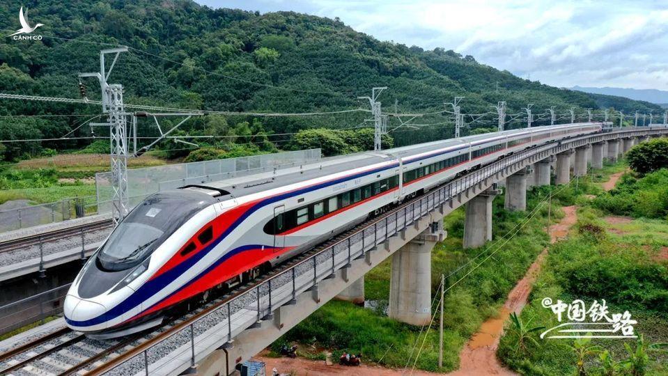 Tuyến đường sắt tốc độ cao đầu tiên của Lào đi vào hoạt động