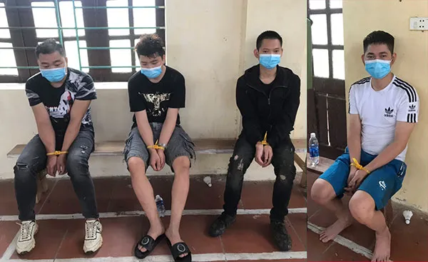 Bắt giữ thêm 4 người Trung Quốc nhập cảnh trái phép ở Vĩnh Phúc