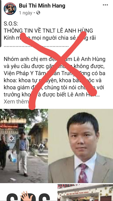 Bùi Thị Minh Hằng kêu gọi trả tự do cho đối tượng tâm thần chính trị ?