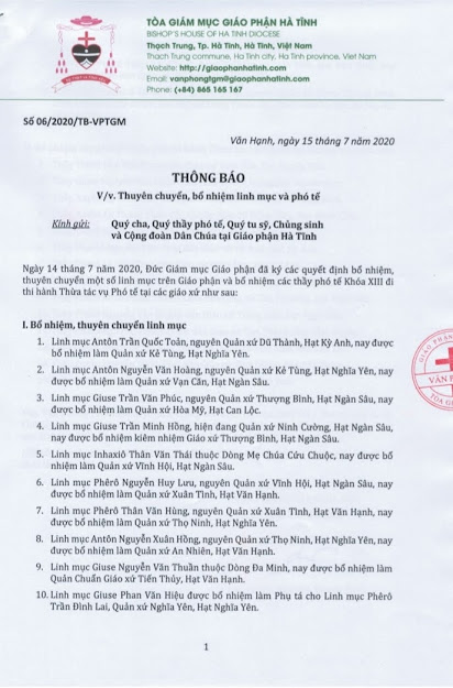 Cần trả lại công bằng cho cha G.B. Phạm Quang Long?!