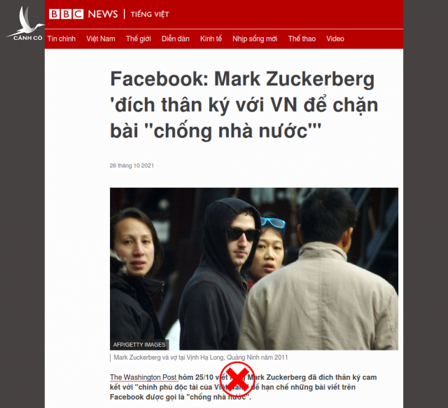 Câu chuyện mạng xã hội và chiêu bài vu vạ của BBC News Tiếng Việt