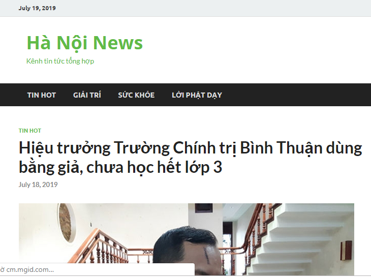 Chuyện phó hiệu trưởng trường chính trị Bình Thuận dùng bằng giả dự thi nghiên cứu sinh và mồm miệng đám lưu manh chính trị