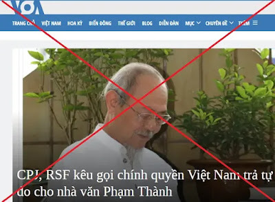 CPJ lại can thiệp vào công việc nội bộ của Việt Nam