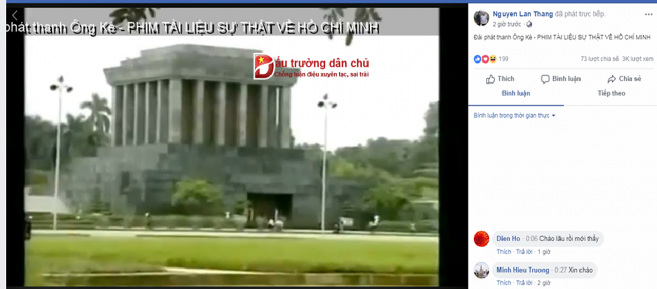 Đề nghị công an vào cuộc xác minh Nguyễn Lân Thắng phát tán nội dung xuyên tạc tư tưởng Hồ Chí Minh
