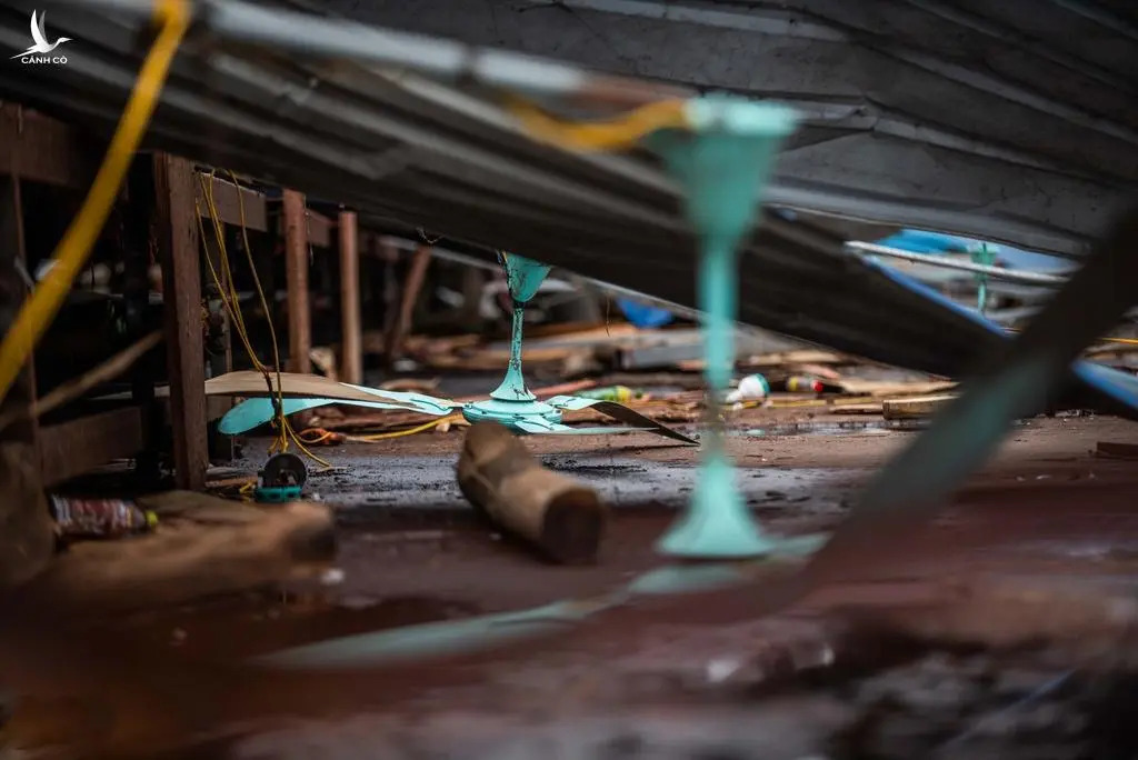 Hiện trường xưởng gỗ bị lốc cuốn khiến 3 người chết ở Vĩnh Phúc