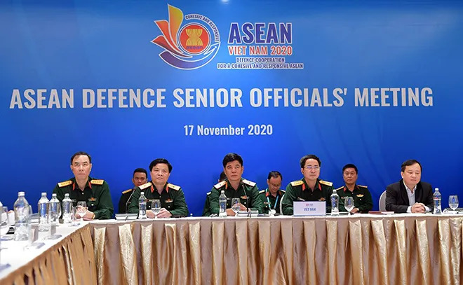 Hội nghị trực tuyến Quan chức Quốc phòng cấp cao ASEAN