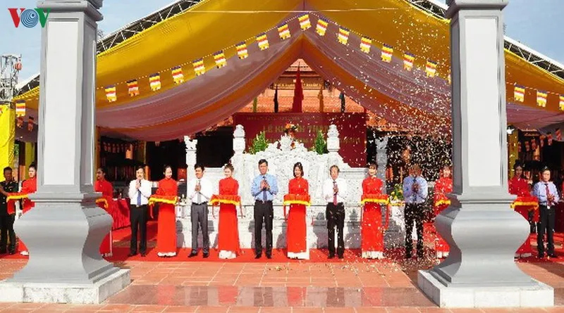 Khánh thành Đền thờ Bác Hồ và các Anh hùng liệt sĩ ở Quảng Bình