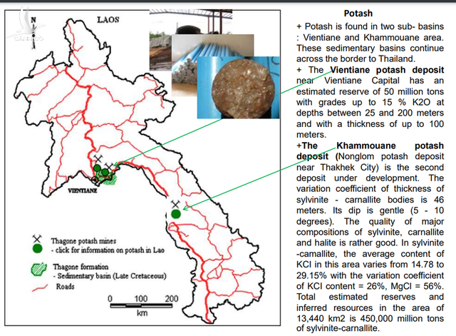 Mỏ kim loại khủng của Lào về tay Trung Quốc