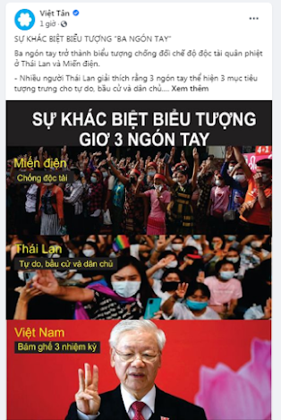 Mưu đồ đen tối của “Việt Tân” khi mong muốn Việt Nam có biểu tình, bạo loạn như ở Myanmar và Thái Lan