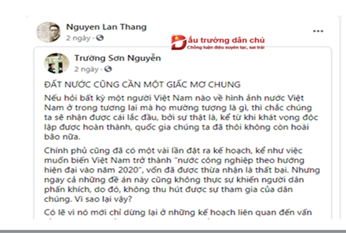 Nguyễn Lân Thắng là 'tay chân' của ‘hội anh em dân chủ’?