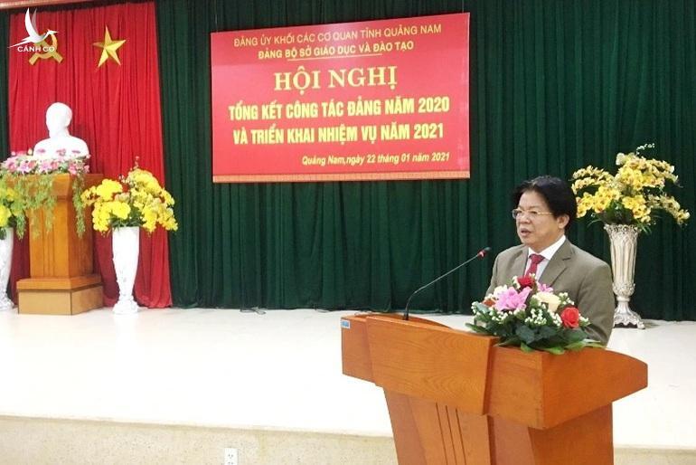 Nguyên nhân Giám đốc Sở GD-ĐT Quảng Nam xin nghỉ hưu trước tuổi