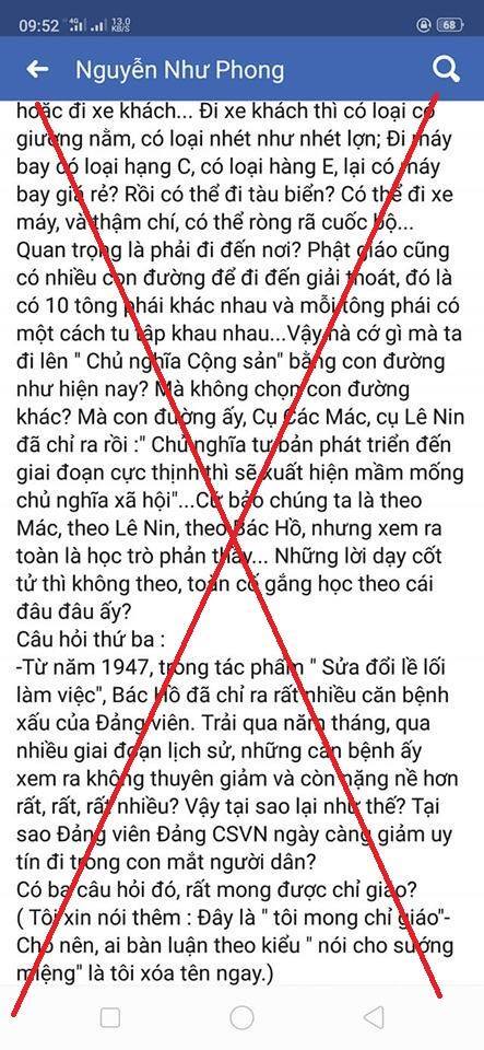 “Nguyễn Như Phong” – Hay cơn gió độc