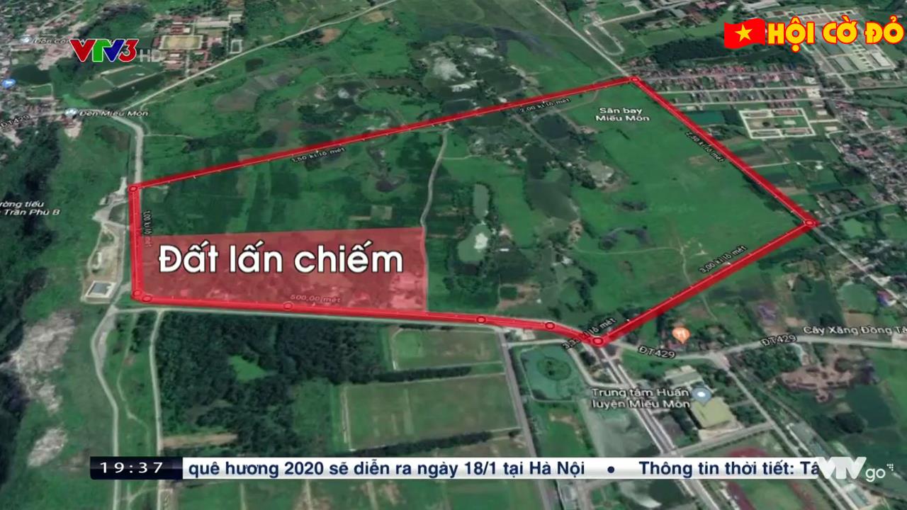 Thông tin sai lệch đất sân bay của nhóm đối tượng gây rối ở Đồng Tâm