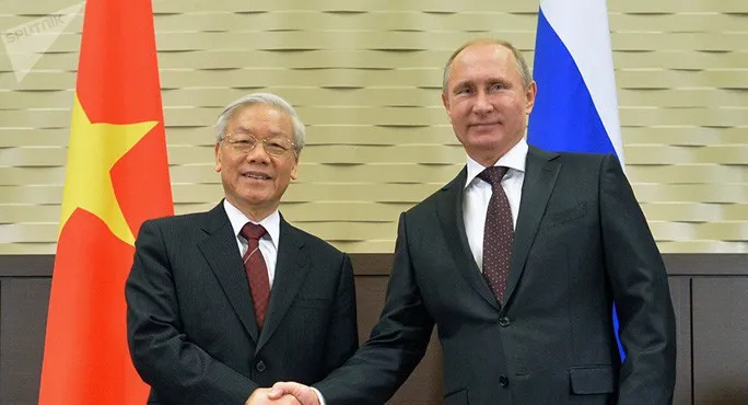 Tổng Bí thư, Chủ tịch nước điện đàm với Tổng thống Liên bang Nga