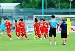Giao hữu bóng đá: U23 Việt Nam hòa U23 Tajikistan