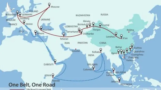 Trung Quốc nguy cơ giống Liên Xô nếu thất bại chiến lược “Vành đai, con đường“?