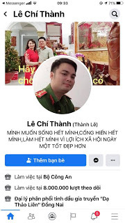 Tước quân tịch của Đại úy Lê Chí Thành