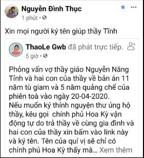Tương lai nào cho Nguyễn Năng Tĩnh ?