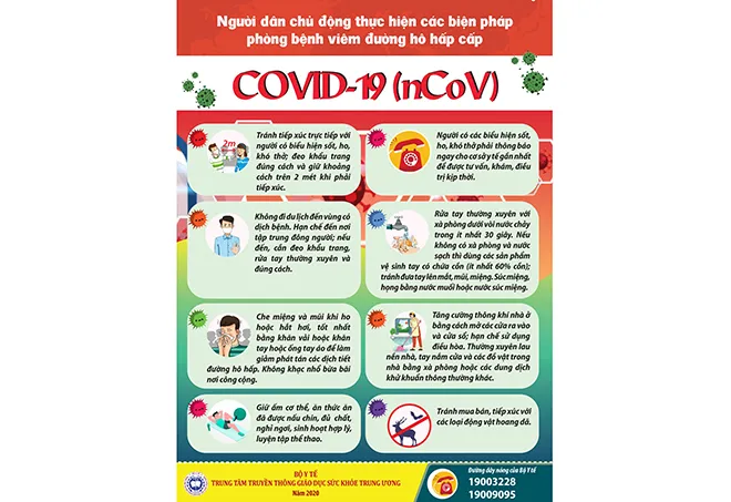 Việt Nam xây dựng 6 biện pháp phòng dịch COVID-19 mới