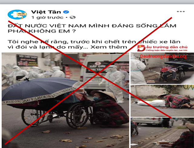 Việt tân sao phải 'hèn hạ' sử dụng thông tin xuyên tạc đã bị xử phạt để 'nhai lại'