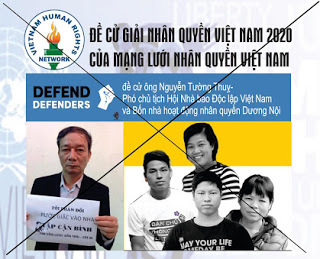 VNHRN - Tổ chức ngoại vi của Việt tân bày trò báo cáo nhân quyền