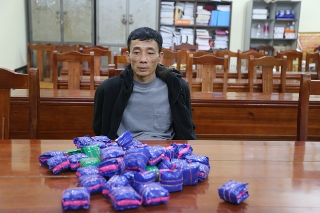 Bắt đối tượng vận chuyển 46 nghìn viên ma túy ở Lạng Sơn