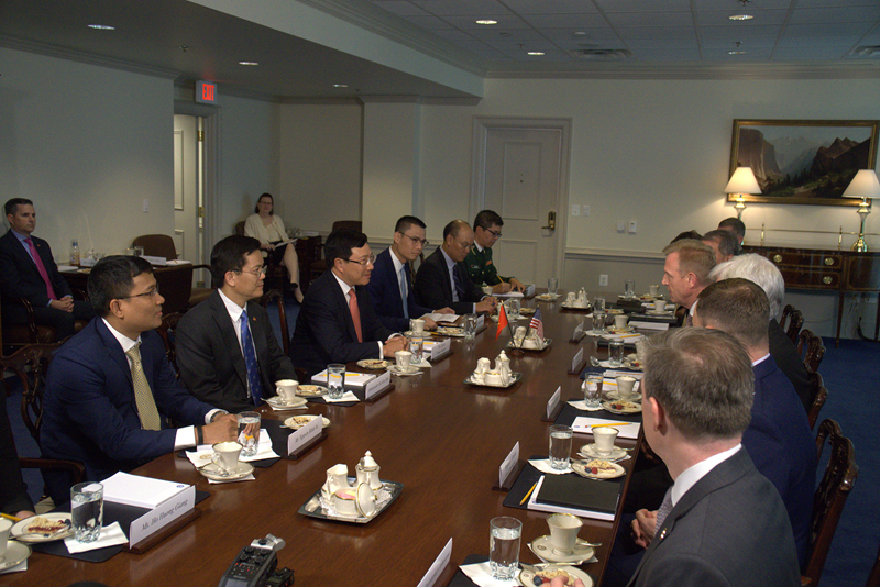 Các cuộc gặp của Phó Thủ tướng Phạm Bình Minh tại Hoa Kỳ