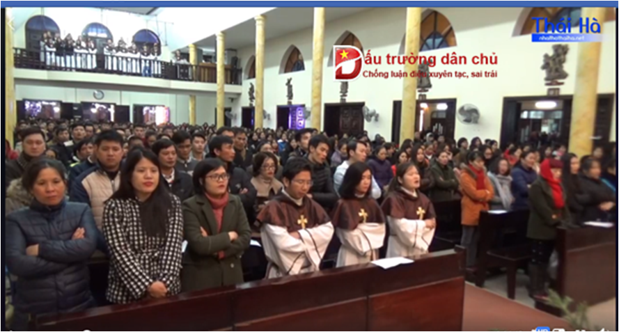 Cầu nguyện 'Lễ thánh giá thất' ở giáo xứ Thái Hà chỉ là sự dối trá