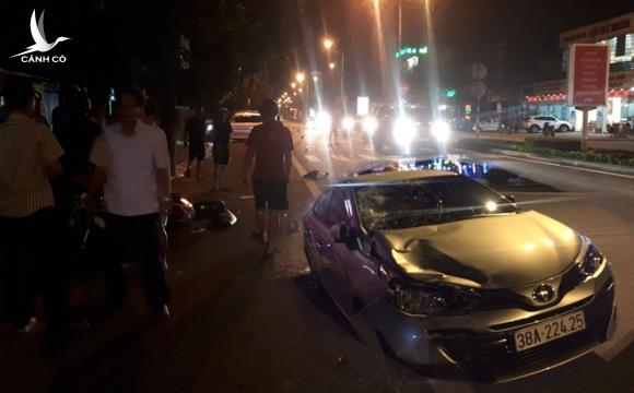 Chủ nhiệm UBKT Đảng ủy khối cơ quan và doanh nghiệp Hà Tĩnh lái ô tô tông 2 thanh niên nguy kịch