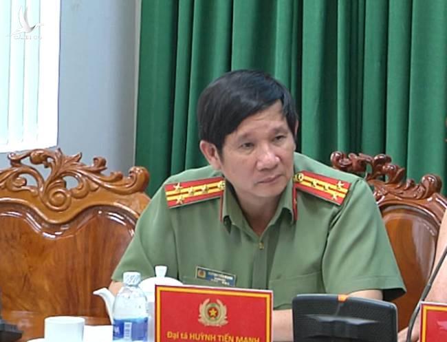 Đại tá Huỳnh Tiến Mạnh làm gì sau khi bị cách chức Giám đốc Công an Đồng Nai?