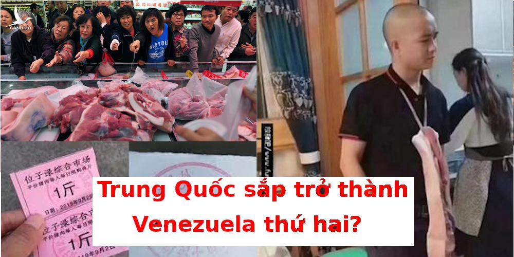 Điên cuồng tranh cướp thịt lợn: Trung Quốc sắp trở thành Venezuela thứ hai?