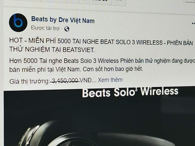 Facebook tiếp tay cho quảng cáo lừa người tiêu dùng Việt!