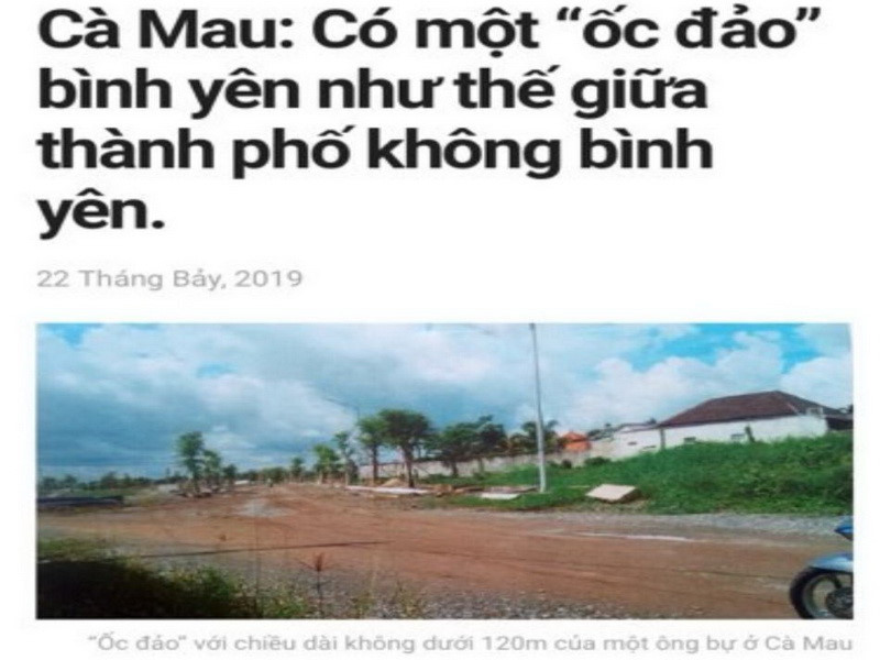 Gỡ bài viết sai sự thật về nhà đất của Chủ tịch tỉnh Cà Mau