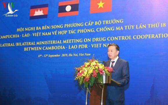 Hội nghị cấp Bộ trưởng Campuchia-Lào-Việt Nam về phòng chống ma túy