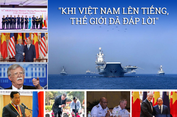 Khi Việt Nam lên tiếng về biển Đông, cả thế giới đã đáp lời