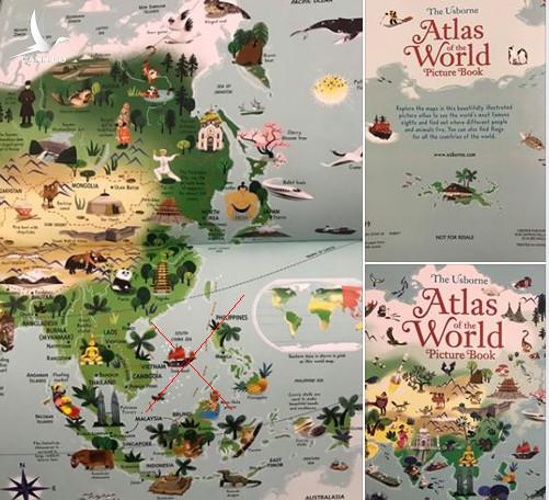 Lại chiếc lưỡi bò trên sách “Atlas of the world picture book”