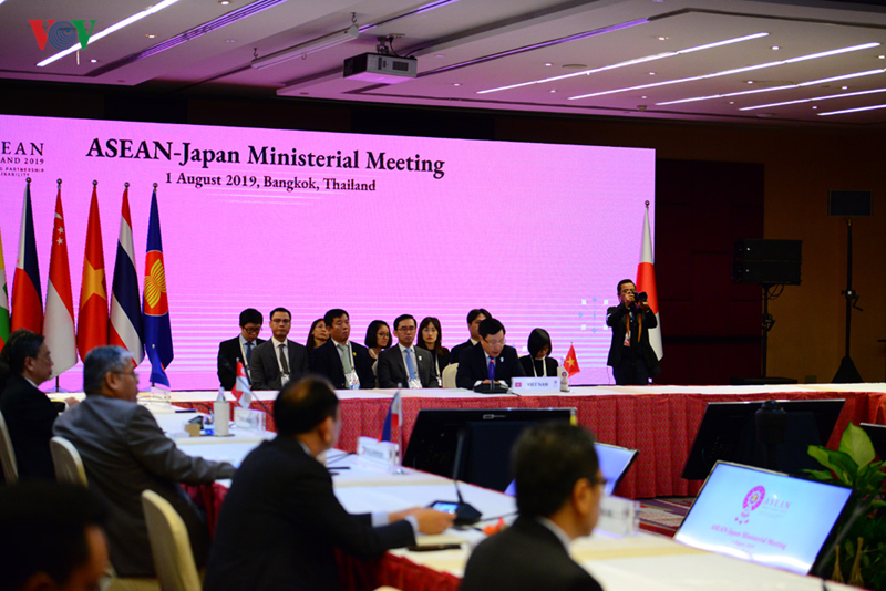 Nhật Bản-ASEAN quan ngại sâu sắc về diễn biến phức tạp ở Biển Đông