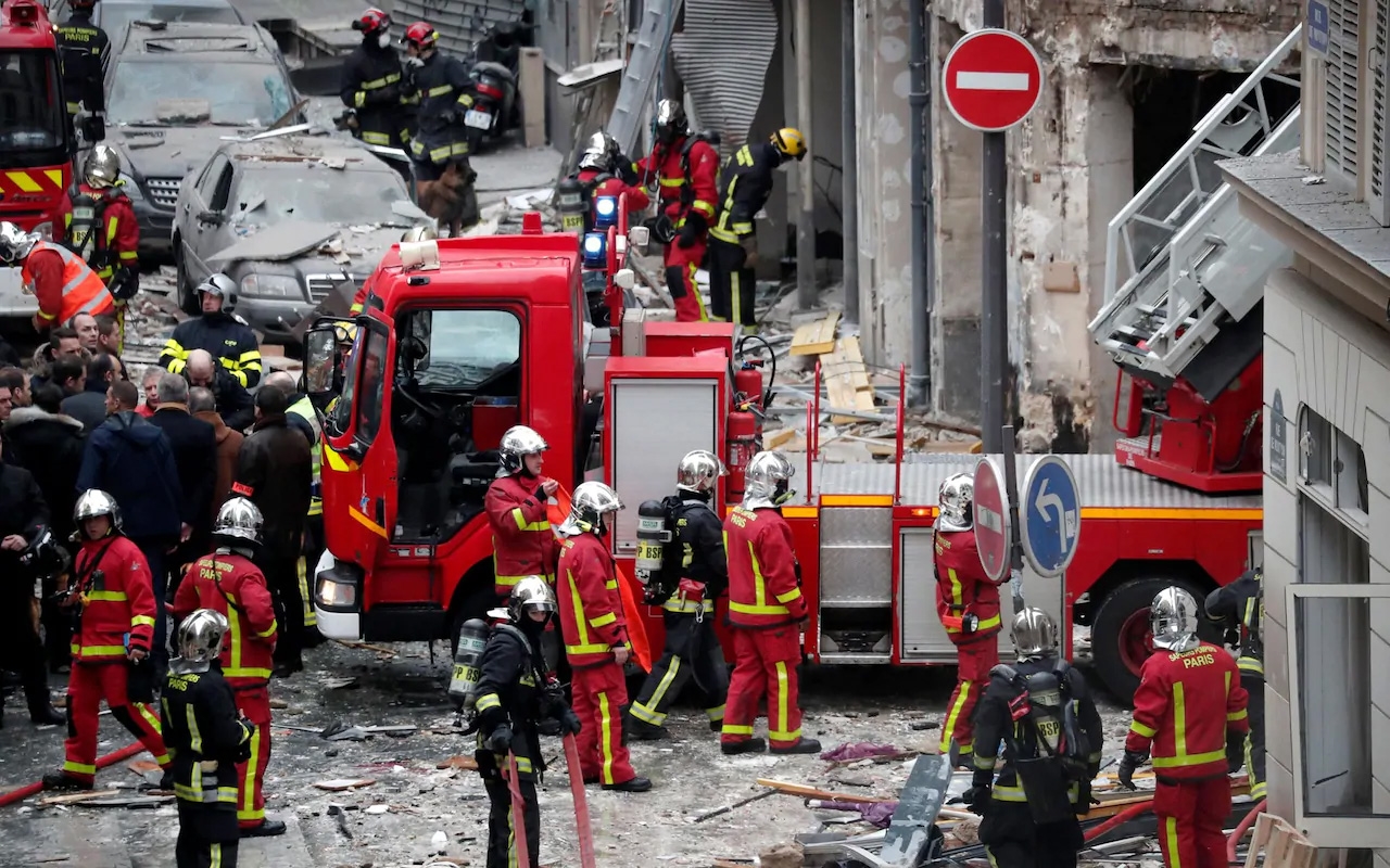Nổ lớn ở thủ đô Paris (Pháp), nhiều người bị thương