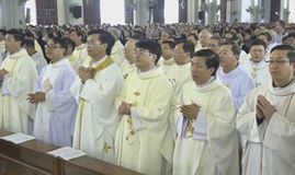 Sáng nay (11/2), Giám mục Nguyễn Thái Hợp nhậm chức Giám mục GP Hà Tĩnh