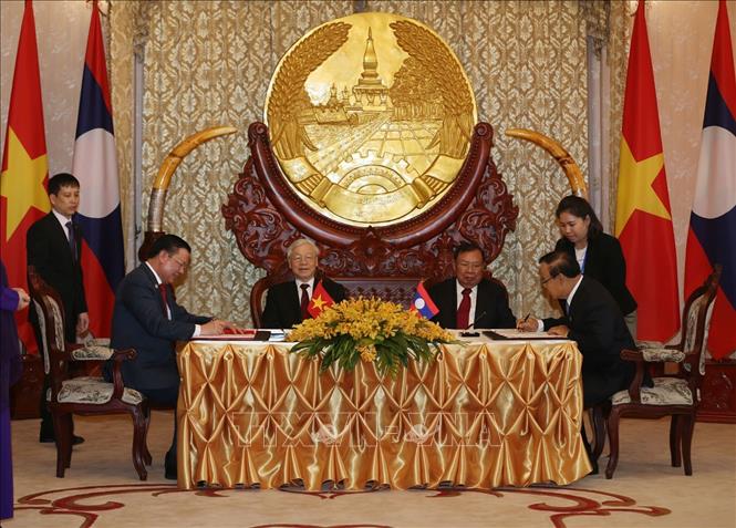 Tổng Bí thư, Chủ tịch nước Nguyễn Phú Trọng kết thúc tốt đẹp chuyến thăm Lào và Campuchia