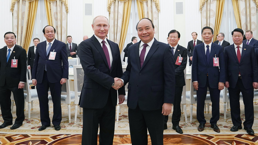 Tổng thống Nga Putin ủng hộ giải quyết tranh chấp Biển Đông bằng biện pháp hòa bình