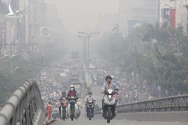 TPHCM ô nhiễm không khí nghiêm trọng do bụi mịn