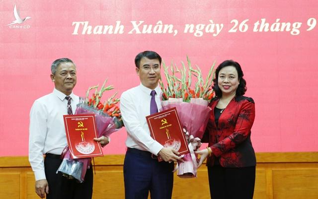 Trao quyết định bổ nhiệm tân Bí thư quận Thanh Xuân