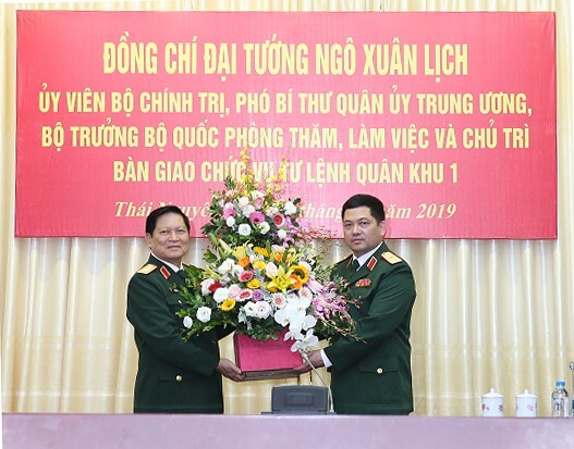 Trung tướng Trần Hồng Minh thôi nhiệm vụ Tư lệnh Quân khu 1