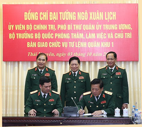 Trung tướng Trần Hồng Minh thôi nhiệm vụ Tư lệnh Quân khu 1