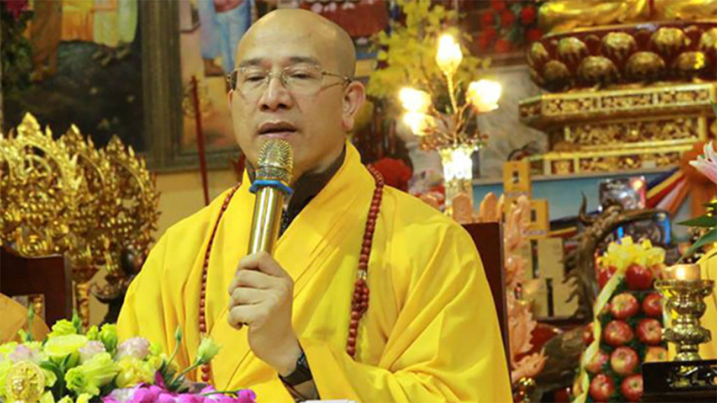 Tước hết chức vụ trong giáo hội của sư trụ trì chùa Ba Vàng Thích Trúc Thái Minh