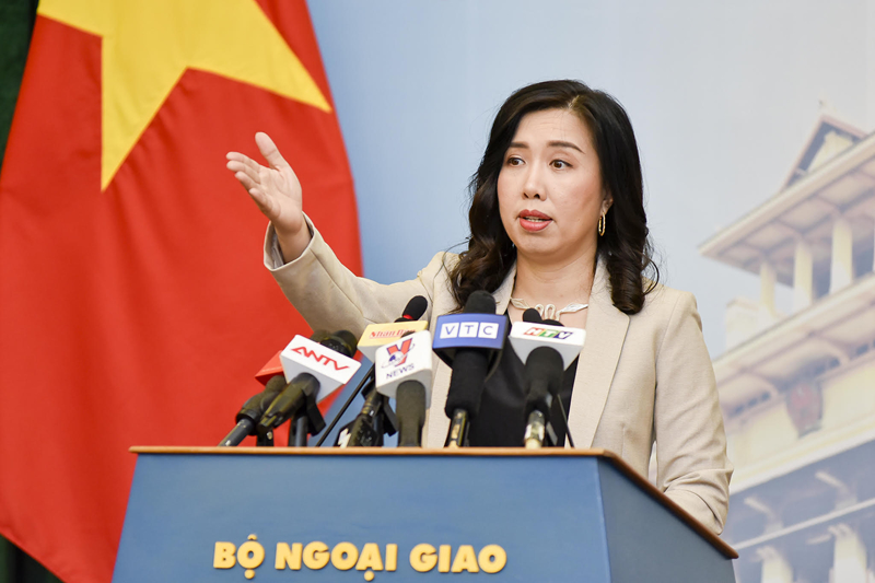 Việt Nam trao công hàm phản đối Trung Quốc tập trận ở Biển Đông