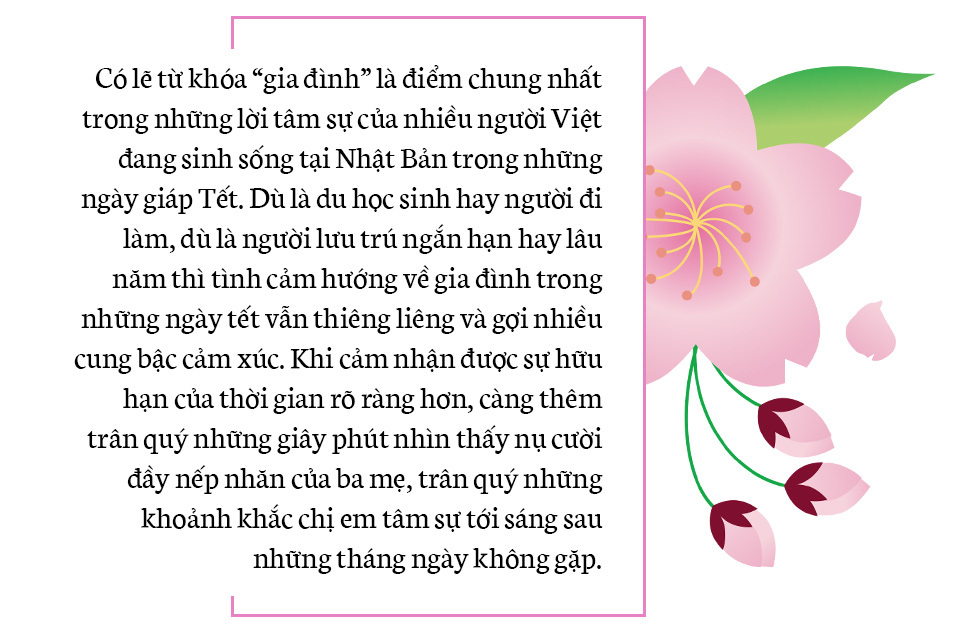 Xuân hoài hương - Kỳ 1: Người Việt ăn tết ở xứ sở hoa anh đào