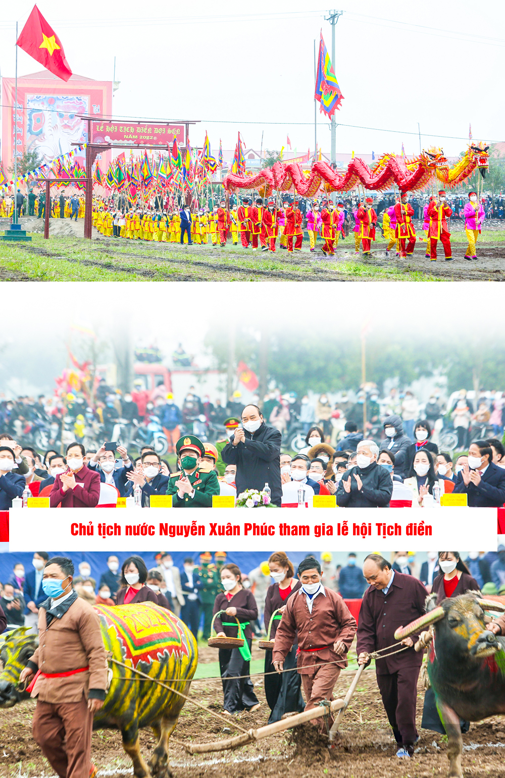 Lễ hội tịch điền và thông điệp của Chủ tịch nước Nguyễn Xuân Phúc